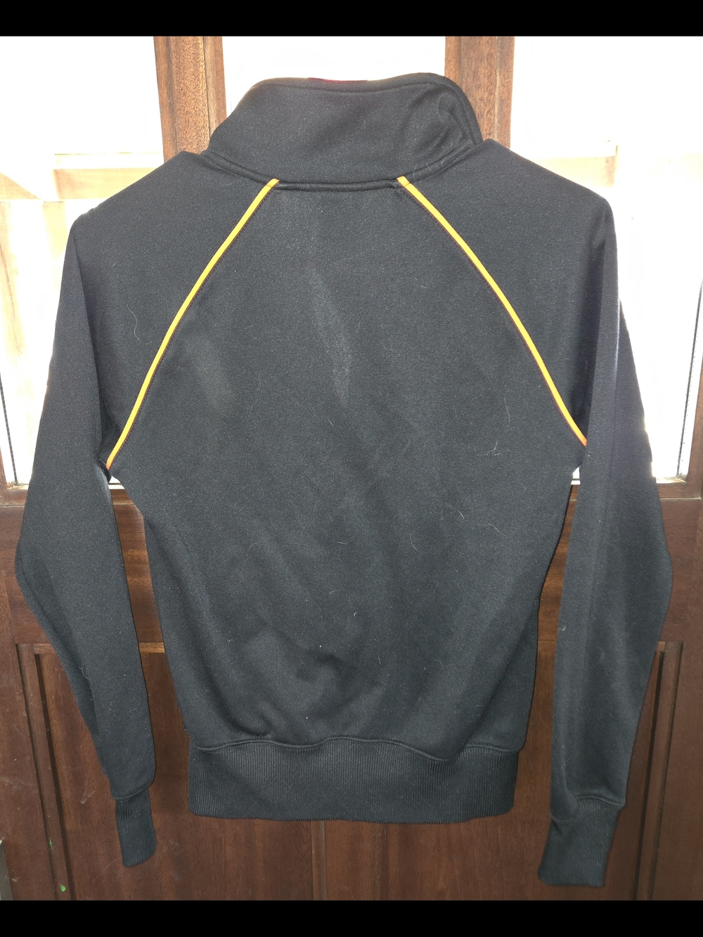 Nike Black Jacket with Orange Trim and O's Logo - Picture 8 of 9